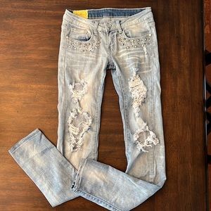 COPY - Machine nouvelle mode diamond jeans